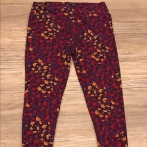 LuLaRoe Tall and Curvy Tulip Leggings